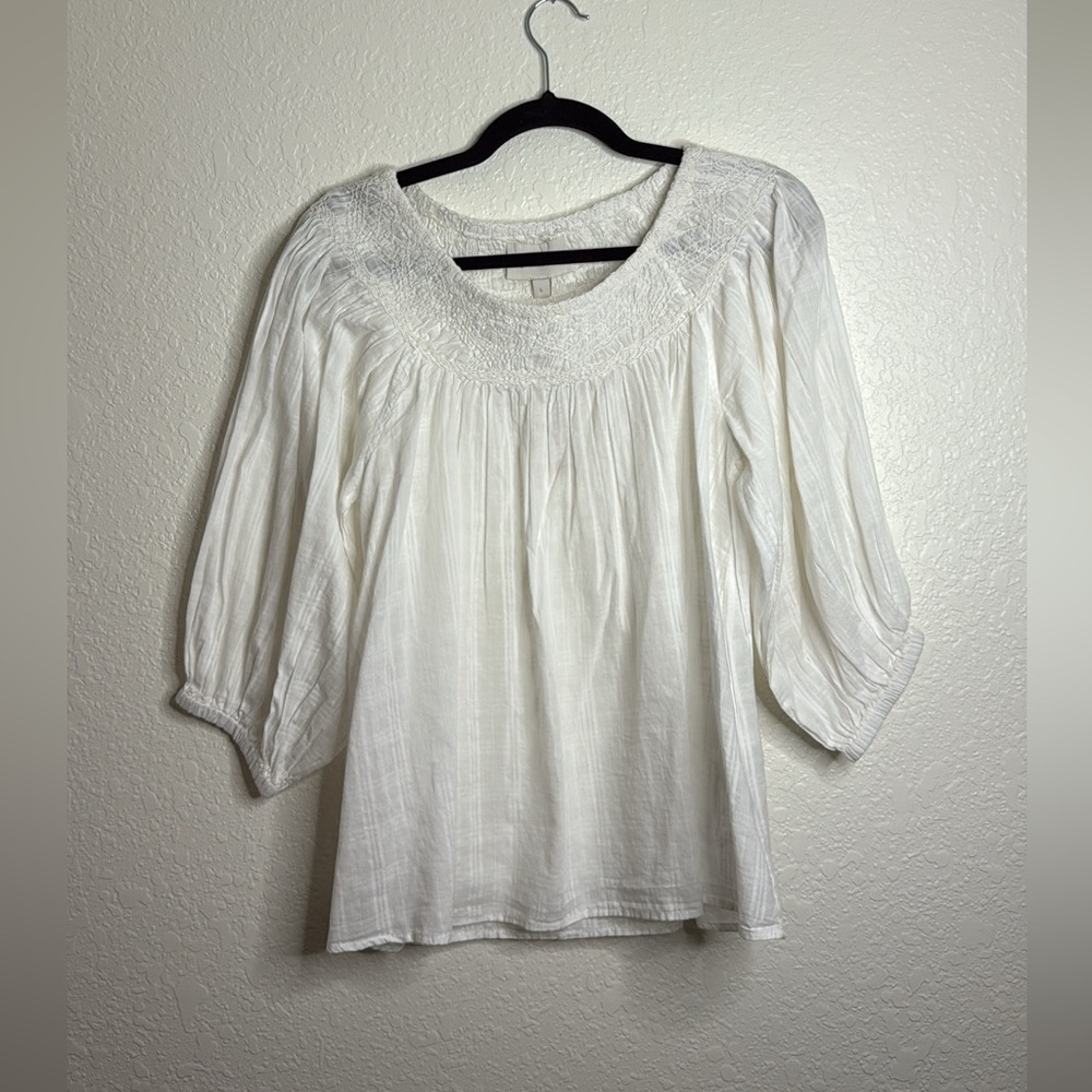 Cleobella organic cotton blouse (L)